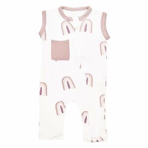 Kyte‎ Baby Sleeveless Romper in Sunset Rainbow 12-18 months